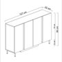 Hanah Home Paris - Blanco